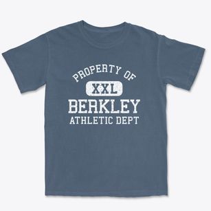 Berkley Massachusetts Athletic Dept Premium Heavyweight T-shirt