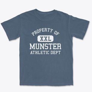 Munster Indiana Athletic Dept Premium Heavyweight T-shirt