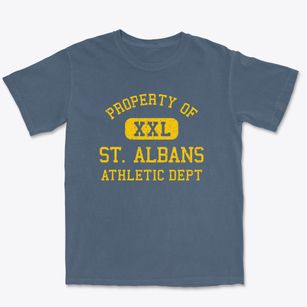 St. Albans Maine Athletic Dept Premium Heavyweight T-shirt