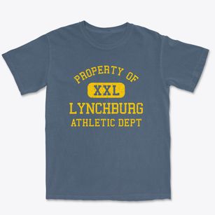 Lynchburg Virginia Athletic Dept Premium Heavyweight T-shirt