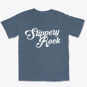Slippery Rock Pennsylvania Vintage Team Premium Heavyweight T-shirt