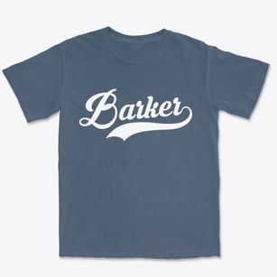 Barker New York Vintage Team Premium Heavyweight T-shirt