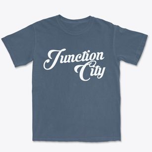 Junction City Kansas Vintage Team Premium Heavyweight T-shirt