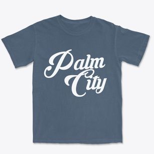 Palm City Florida Vintage Team Premium Heavyweight T-shirt