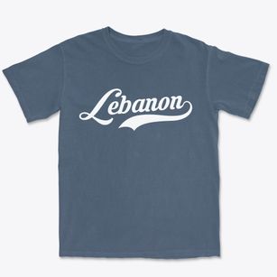 Lebanon Oregon Vintage Team Premium Heavyweight T-shirt
