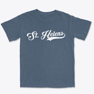 St. Helens Oregon Vintage Team Premium Heavyweight T-shirt