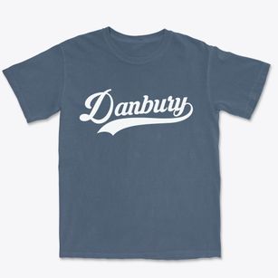 Danbury Connecticut Vintage Team Premium Heavyweight T-shirt