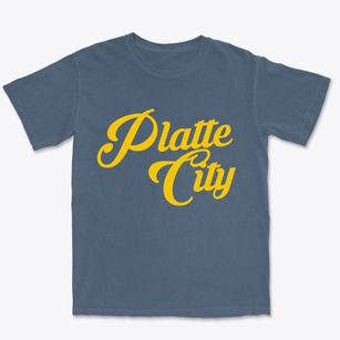 Platte City Missouri Vintage Team Premium Heavyweight T-shirt
