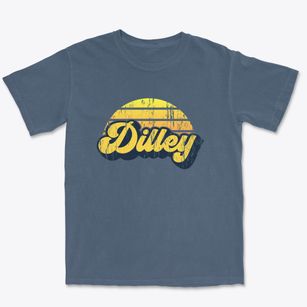 Dilley Texas Sublime Sunset Premium Heavyweight T-shirt