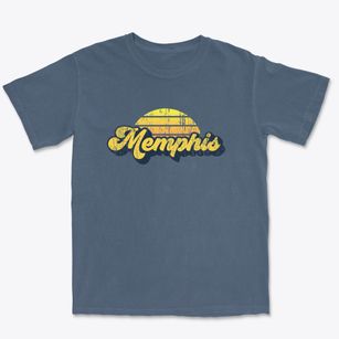 Memphis Missouri Sublime Sunset Premium Heavyweight T-shirt