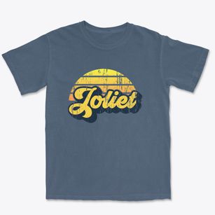 Joliet Illinois Sublime Sunset Premium Heavyweight T-shirt