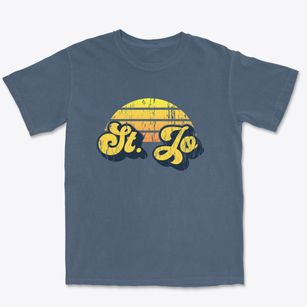 St. Jo Texas Sublime Sunset Premium Heavyweight T-shirt