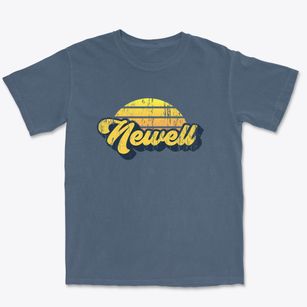 Newell Iowa Sublime Sunset Premium Heavyweight T-shirt