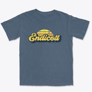 Endicott Washington Sublime Sunset Premium Heavyweight T-shirt