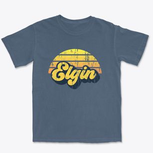 Elgin Pennsylvania Sublime Sunset Premium Heavyweight T-shirt