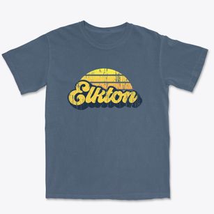 Elkton Oregon Sublime Sunset Premium Heavyweight T-shirt