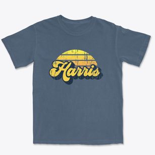 Harris Iowa Sublime Sunset Premium Heavyweight T-shirt