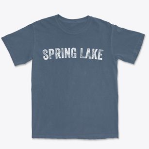 Spring Lake New Jersey Timeless Retro Premium Heavyweight T-shirt