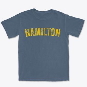 Hamilton North Carolina Timeless Retro Premium Heavyweight T-shirt