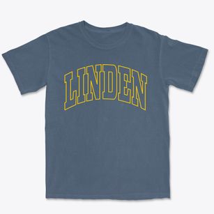 Linden Tennessee Trendy Block Premium Heavyweight T-shirt