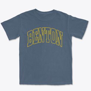 Benton Alabama Trendy Block Premium Heavyweight T-shirt