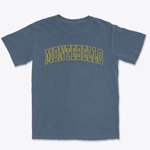 Montebello California Trendy Block Premium Heavyweight T-shirt