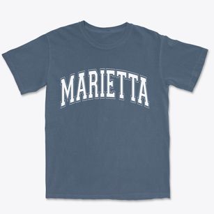 Marietta Pennsylvania Varsity Premium Heavyweight T-shirt