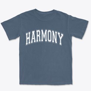 Harmony New Jersey Varsity Premium Heavyweight T-shirt