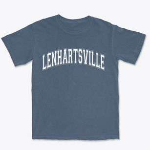 Lenhartsville Pennsylvania Varsity Premium Heavyweight T-shirt