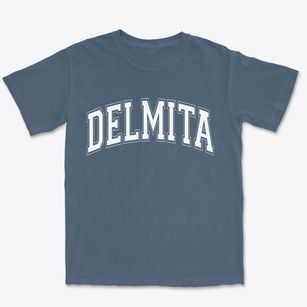 Delmita Texas Varsity Premium Heavyweight T-shirt