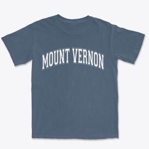 Mount Vernon Virginia Varsity Premium Heavyweight T-shirt