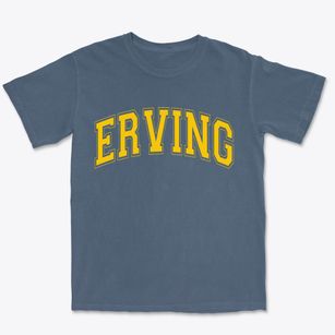 Erving Massachusetts Varsity Premium Heavyweight T-shirt