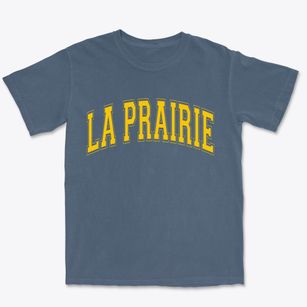 La Prairie Wisconsin Varsity Premium Heavyweight T-shirt