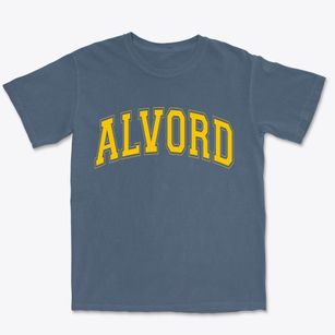 Alvord Iowa Varsity Premium Heavyweight T-shirt