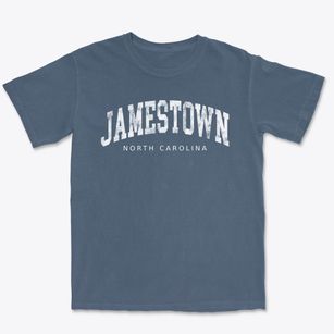 Jamestown North Carolina Urban Vibe Premium Heavyweight T-shirt