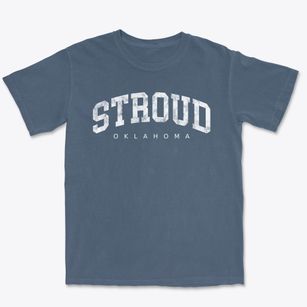 Stroud Oklahoma Urban Vibe Premium Heavyweight T-shirt