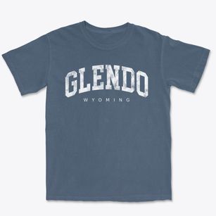 Glendo Wyoming Urban Vibe Premium Heavyweight T-shirt