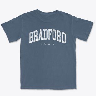 Bradford Iowa Urban Vibe Premium Heavyweight T-shirt