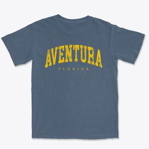 Aventura Florida Urban Vibe Premium Heavyweight T-shirt