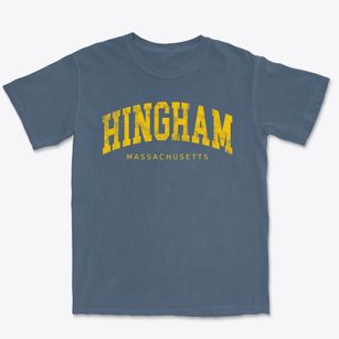 Hingham Massachusetts Urban Vibe Premium Heavyweight T-shirt