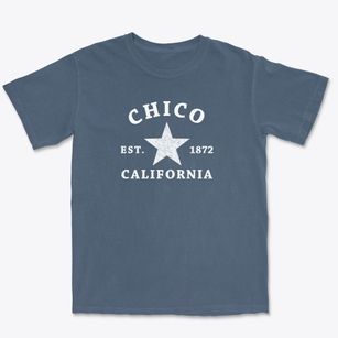 Chico California Star Premium Heavyweight T-shirt