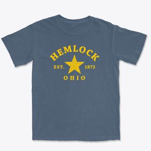 Hemlock Ohio Star Premium Heavyweight T-shirt