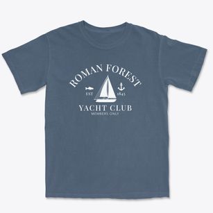 Roman Forest Texas Yacht Club Premium Heavyweight T-shirt