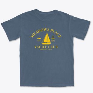 Meadows Place Texas Yacht Club Premium Heavyweight T-shirt