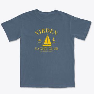 Virden Illinois Yacht Club Premium Heavyweight T-shirt