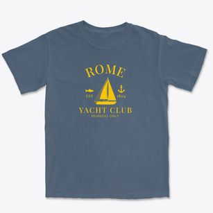 Rome Maine Yacht Club Premium Heavyweight T-shirt
