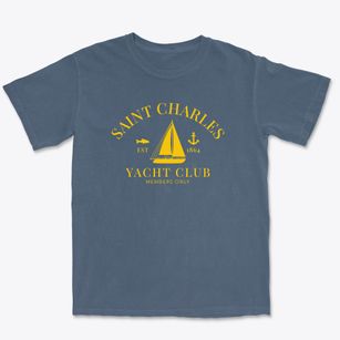 St. Charles Idaho Yacht Club Premium Heavyweight T-shirt