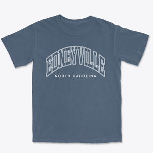 Edneyville North Carolina Inline Premium Heavyweight T-shirt