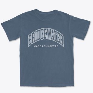 Bridgewater Massachusetts Inline Premium Heavyweight T-shirt