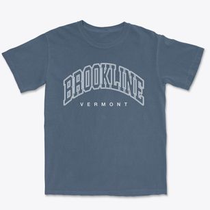 Brookline Vermont Inline Premium Heavyweight T-shirt